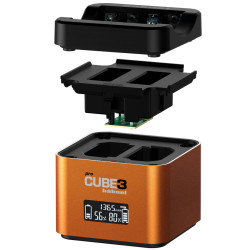 H�hnel Procube 3 S - Dobbeltlader til bl.a. NP-FZ &amp; FW