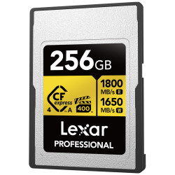 Lexar GOLD256G - 256GB CFexpress Pro Type A 1800/1650 MB/s