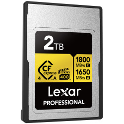 Lexar GOLD2T - 2TB CFexpress Pro Type A 1800/1650 MB/s