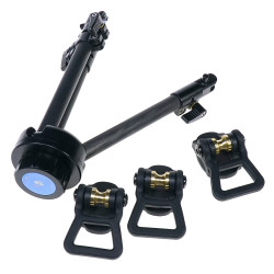 Sirui BCT-3203 - 3 leds kulfiber stativ (100mm)