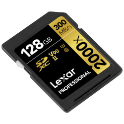 Lexar Pro 2000X - 128GB V90 SDXC 300/260