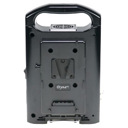 Dynacore D-2S - 2ch. V-Lock lader m/PSU