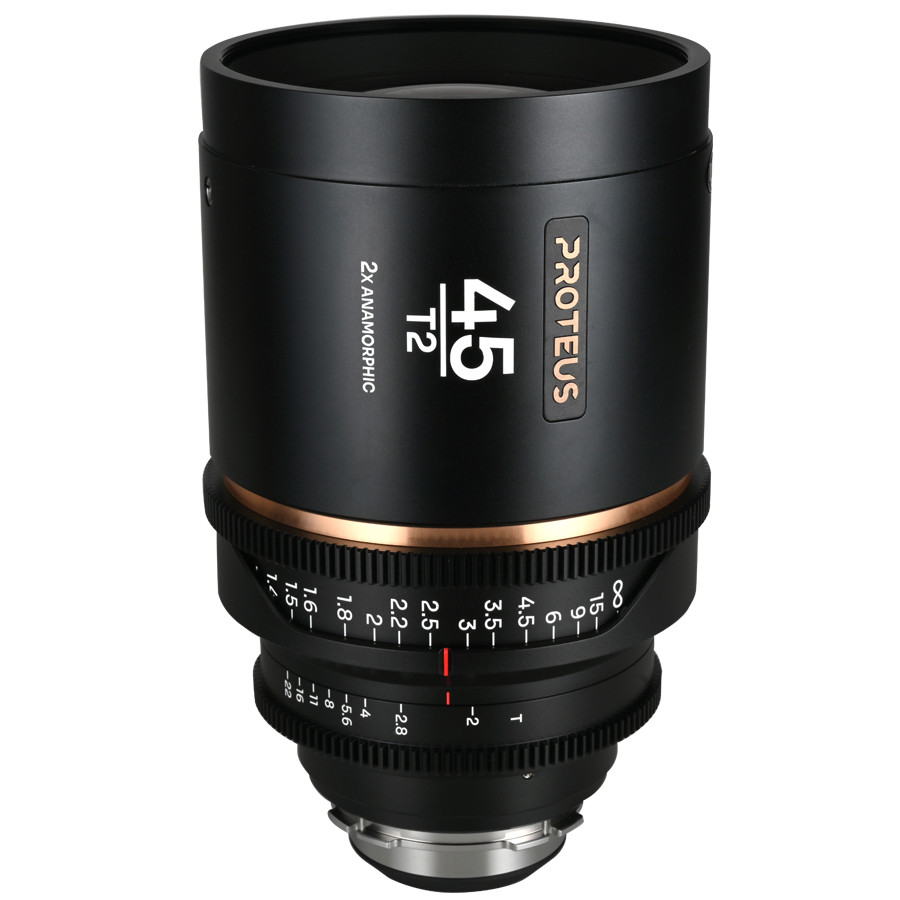 Laowa Proteus 45mm T2 2x Anamorph, Amber Flair, Metrisk (PL)
