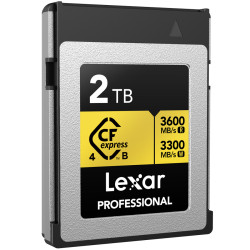 Lexar PRO GOLD2TB 4.0 - 2TB CFexpress Pro Type B 3600/3300MB/s