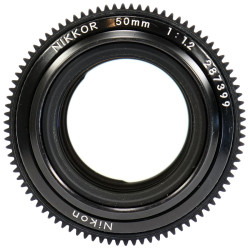 Nikon Nikkor 50mm AI f/1.2 (cinemod) SN: 287399 - brugt
