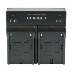 Dynacore DV-2S - Dual oplader for NP-F batteri