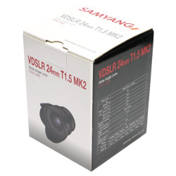 Samyang VDSLR 24mm T1,5 MKII - (EF) - Restlager
