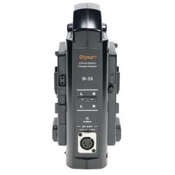 Dynacore D-2S - 2ch. V-Lock lader m/PSU