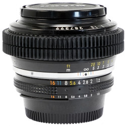 Nikon Nikkor 50mm AI f/1.2 (cinemod) SN: 287399 - brugt