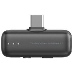 SmallRig 5715 - S70 Wireless Microphone All-in-One - black